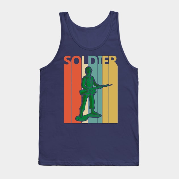 Funny Toy Soldier Tank Top by GWENT